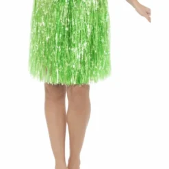 Smiffys Hawaiian Hula Skirt, Neon Green