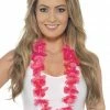 Smiffys Hawaiian Lei, Neon Pink