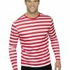 Smiffys Red & White T Shirt Where's Wally