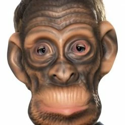 Smiffys Chimp Mask, Kids Animal Masks, Plastic