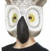 Smiffys Animal Masks, Plastic Owl Mask, Kids