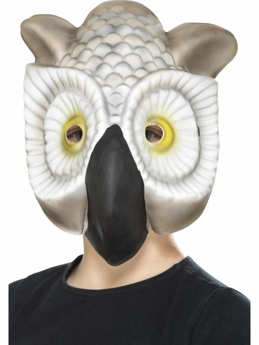 Smiffys Animal Masks, Plastic Owl Mask, Kids 1 Smiffys Animal Masks, Plastic Owl Mask, Kids