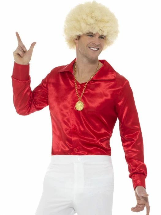 Smiffys 60's Shirt Red Male Costumes 1 Smiffys 60's Shirt Red Male Costumes