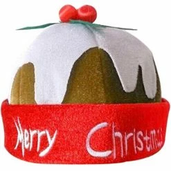 Wicked Christmas Pudding Hat