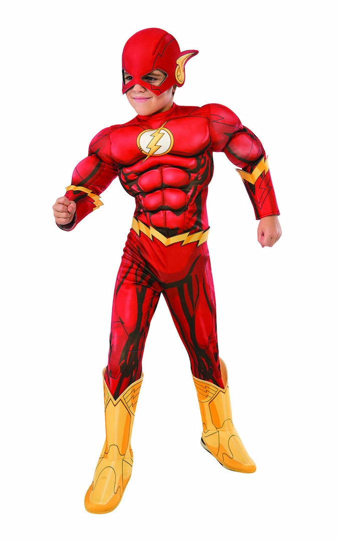 Rubies Kids Costumes All The Flash, Deluxe 1 Rubies Kids Costumes All The Flash, Deluxe
