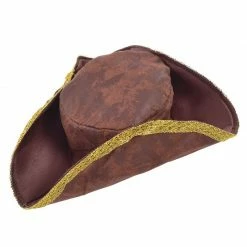 Bristol Medieval Tricorn Hat, Distressed
