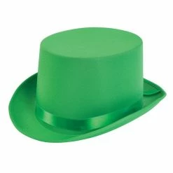 Bristol Satin Top Hat, Green