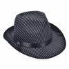 Bristol 1920's & 30's Gangster Hat, Pin Stripe
