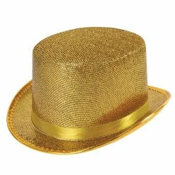 Bristol Lurex, Top Hat, Gold