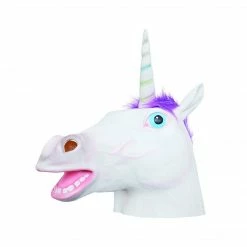 Bristol Unicorn Mask Animal Masks Full Overhead