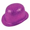 Bristol Bowler, Glitter Cerise Bowler Hat