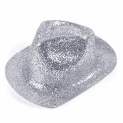 Bristol 1920's & 30's Glitter Trilby, Silver