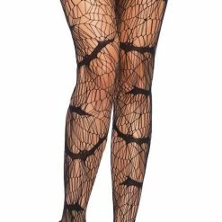 Leg Avenue Vampire Bat Web Net Pantyhose Halloween Hosiery