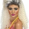 Smiffys Womens 80's Bottle Wig