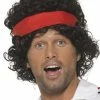 Smiffys Mens 80s Tennis Player Wig