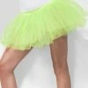 Smiffys 1980's & 90's Tutu Underskirt, Neon Green