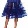 Leg Avenue Knee Length Petticoat, Royal Blue Petticoats & TuTu's