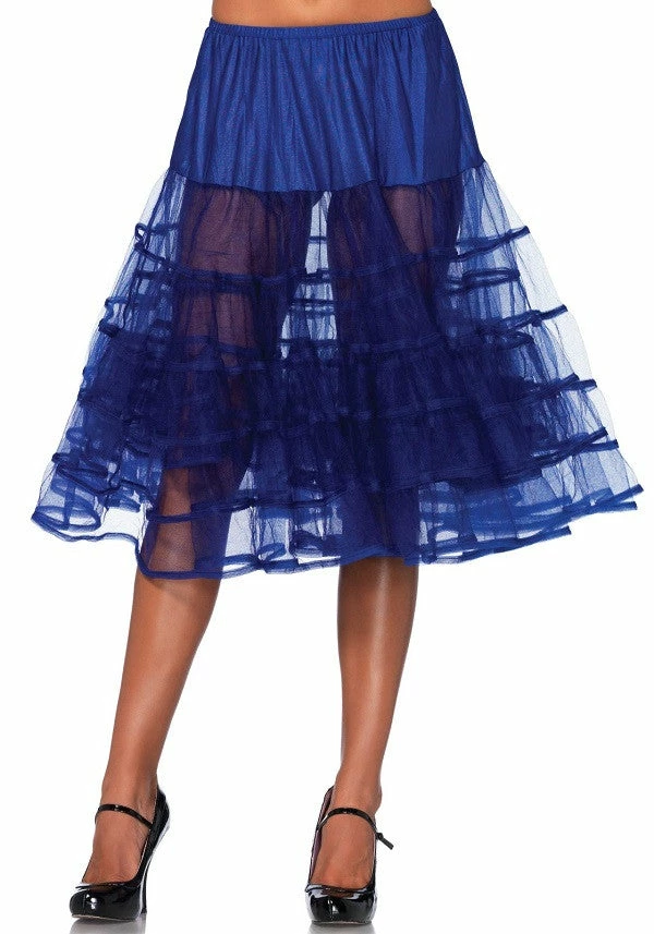 Leg Avenue Knee Length Petticoat, Royal Blue Petticoats & TuTu's 1 Leg Avenue Knee Length Petticoat, Royal Blue Petticoats & TuTu's