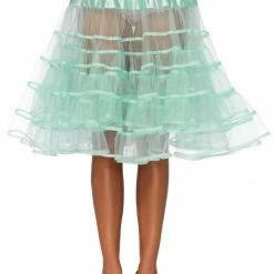 Leg Avenue Petticoats & TuTu's Knee Length Petticoat, Mint