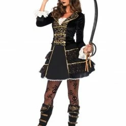 Leg Avenue High Seas Pirate Captain Female Costumes