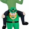 Wicked Carry Me Mascot Leprechaun
