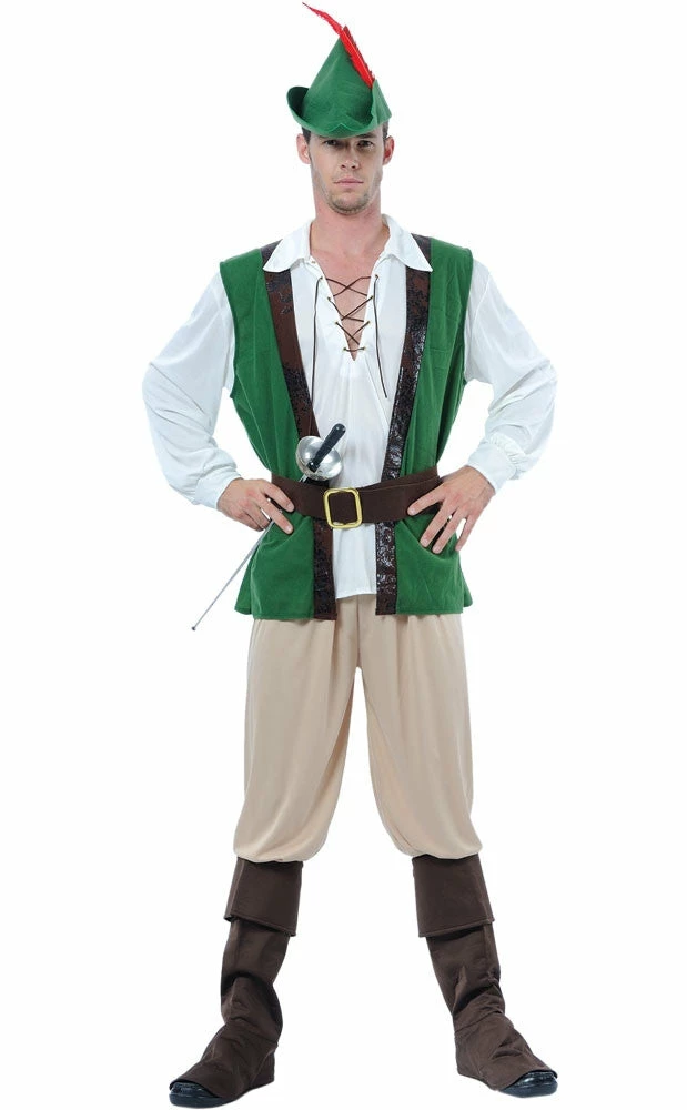 Wicked Teachers Costumes Robin Hood, Deluxe 1 Wicked Teachers Costumes Robin Hood, Deluxe