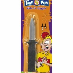 Smiffys Halloween Accessories Dagger, Slide-in