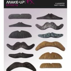 Smiffys Party Tashes Beards & Tashes