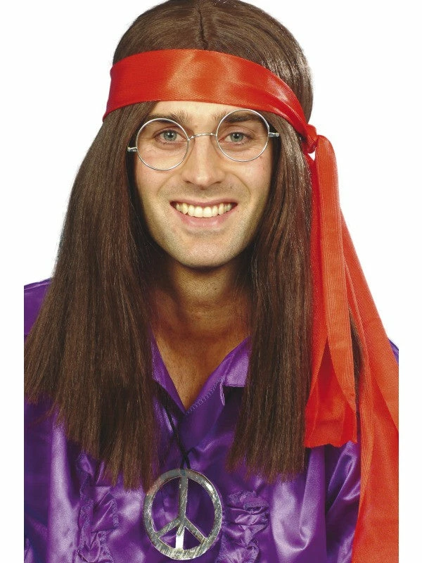 Smiffys 1960's & 70's Peace Sign Medallion 1 Smiffys 1960's & 70's Peace Sign Medallion