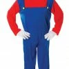 Bristol Male Costumes Plumber Mate Red