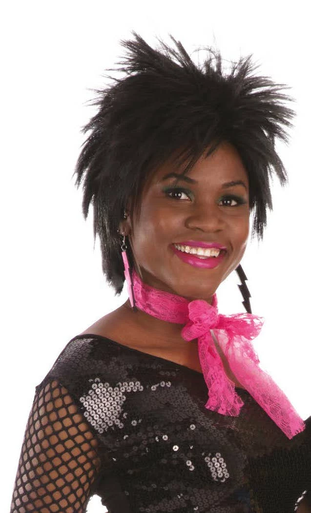 Bristol 80's Neon Scarf, Pink 1 Bristol 80's Neon Scarf, Pink