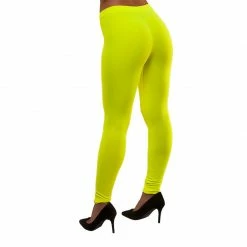Wicked 80's Leggings, Neon Yellow