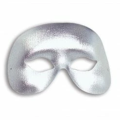Bristol Masquerade Silver Eyemask