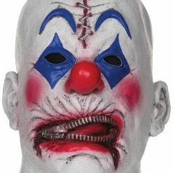 Bristol Clown Zipper Mask Character Masks