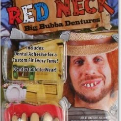 Wicked Big Bubba Dentures - Red Neck Halloween Accessories