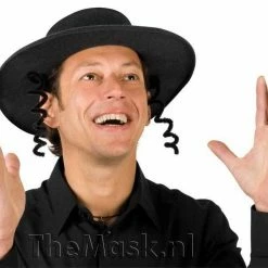 Palmer Rabbi Hat With Curls Peaky Blinders