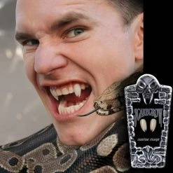 Wicked Scarecrow, Viper Fangs Halloween Accessories