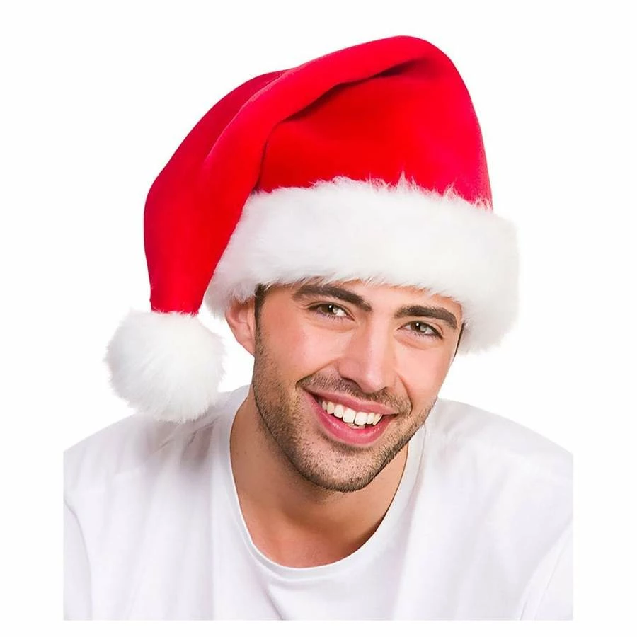 Wicked Christmas Hats Santa Hat, Plush 1 Wicked Christmas Hats Santa Hat, Plush