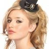 Leg Avenue Leg Ave, Skull Cameo Petite Top Hat 1940's & 50's
