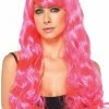 Leg Avenue, Starbright Wig, Neon Pink Womens
