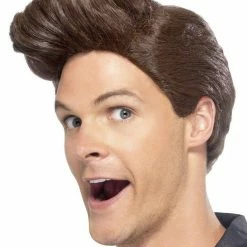 Smiffys Mens 90's Detective Wig