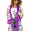Smiffys 60's Hippy Coat Female Costumes