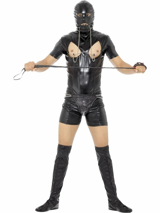 Smiffys Male Costumes Bondage Gimp Costume 1 Smiffys Male Costumes Bondage Gimp Costume
