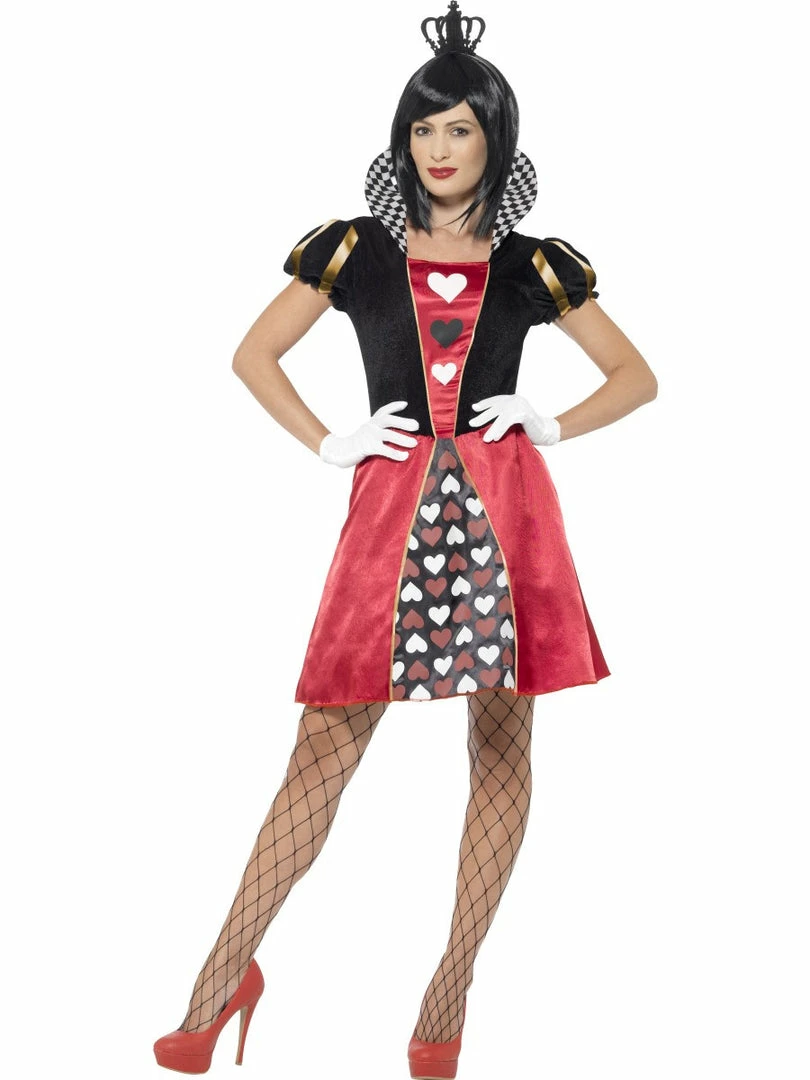 Smiffys Female Costumes Queen, Hearts Costume 1 Smiffys Female Costumes Queen, Hearts Costume