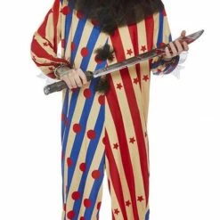 Smiffys Male Costumes Clown, Creepy