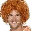 Smiffys Afro Curly Wig Mens