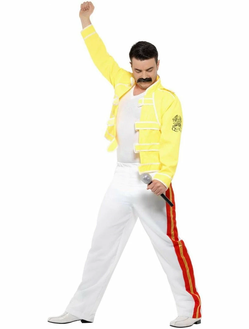 Smiffys Freddie Mercury Male Costumes 1 Smiffys Freddie Mercury Male Costumes