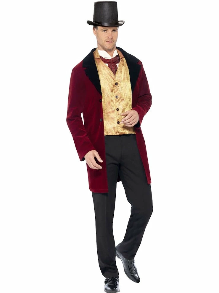 Smiffys Male Costumes Edwardian Gent, Deluxe 1 Smiffys Male Costumes Edwardian Gent, Deluxe