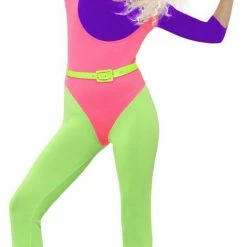 Smiffys Female Costumes 80's Work Out Costume