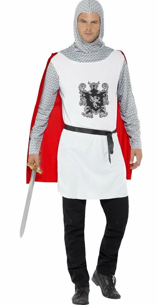 Smiffys Knight Costume Male Costumes 1 Smiffys Knight Costume Male Costumes